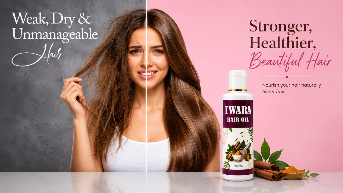 From Weak, Dry Hair to Strong, Healthy Hair: The Ayurvedic Transformation